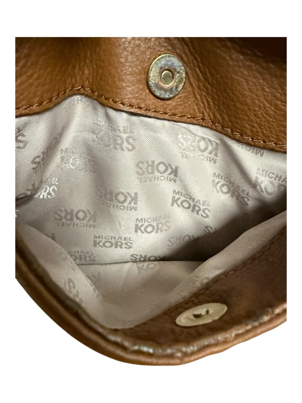 Michael Kors Fulton Large Pebbled Leather Hobo Shoulder Bag - Picture 7 of 13